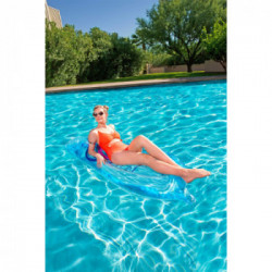 Bestway 43241 galleggiante da piscina e da spiaggia Blu, Trasparente Materassino galleggiante Immagine