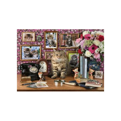 Ravensburger My Cute Kitty Puzzle di contorno...