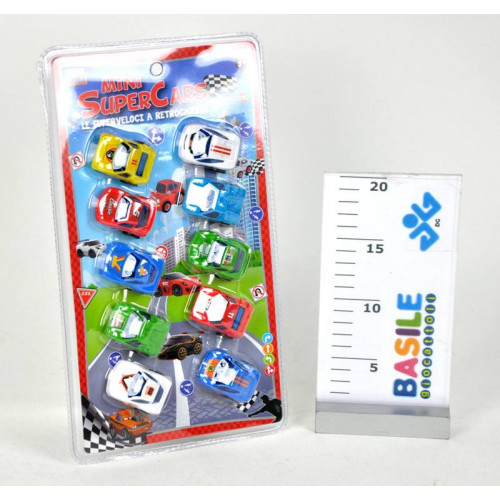 BLISTER 10 VEICOLI CITTA' RETROCARICA