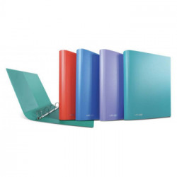 Raccoglitore ad anelli Like - con 4 anelli a D diametro 17mm formato A4 22x30cm colori assortiti