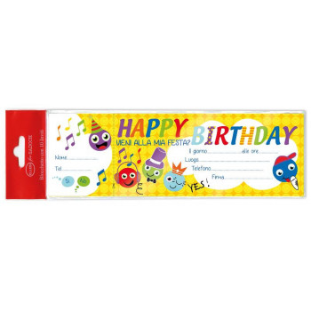 BLISTER 10 INVITI FESTA DI...