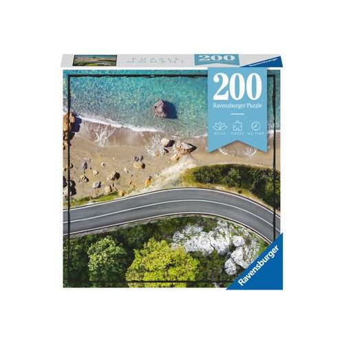Ravensburger Beachroad Puzzle 200 pz