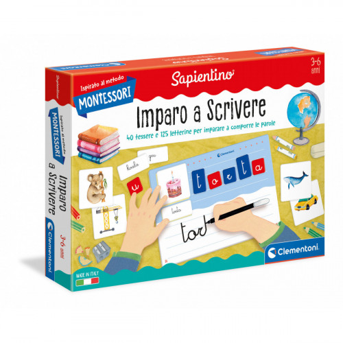 Clementoni Montessori - Imparo A Scrivere