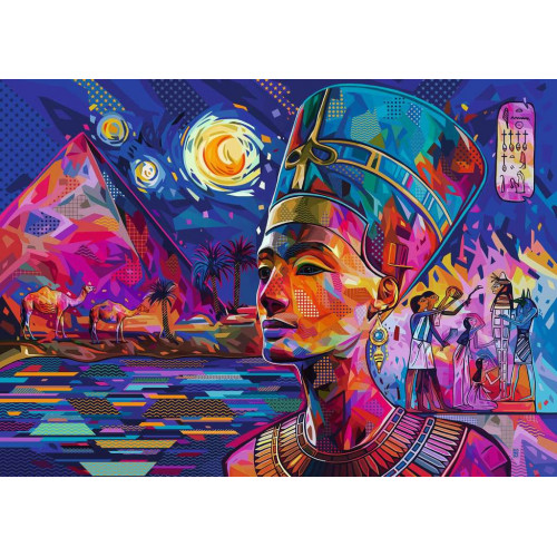 Ravensburger Nefertiti on the Nile Puzzle 1000 pz