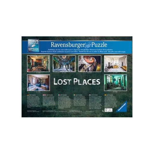 Ravensburger Lost Places Puzzle 1000 pz