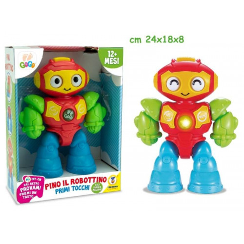 PINO ROBOTTINO LUCI E SUONI