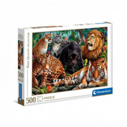 Clementoni High Quality Collection 35126 puzzle Puzzle a blocchi 500 pz Animali