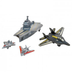 GLOBO Portaerei Frizione C/Lanciatore E 3 Aerei