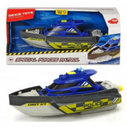 Simba Sos Imbarcazione Delle Forze Speciali, Cm 24, Scala 1: 24, Luci E Suoni, Try Me