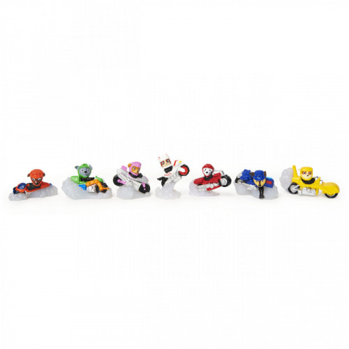 PAW Patrol , Mini Personaggi Moto Pups a...