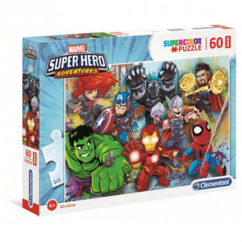 PUZZLE 60 MAXI SUPERHERO