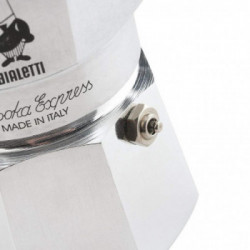 Bialetti Moka Express - Caffettiera in Alluminio, 4 Tazze