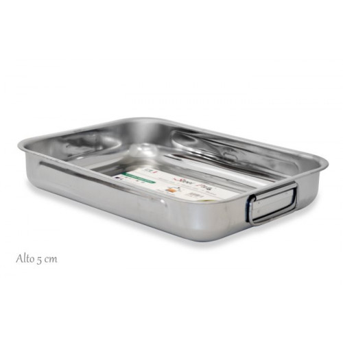 ARROST.INOX ALTA CM.5 RETT.CM.25