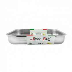 Steelpan 101825 teglia da forno Rettangolare Acciaio inossidabile