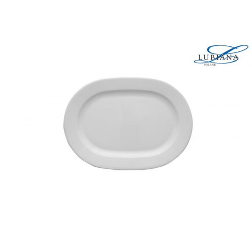 VASSOIO OVALE 24 WERSAL BCO