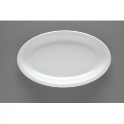 VASSOIO OVALE 27 MILANO BCO