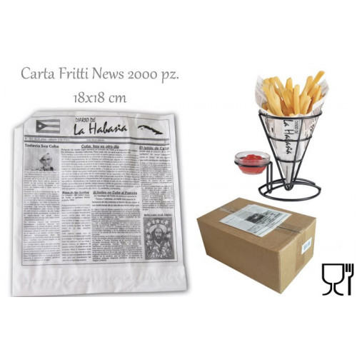 CARTA X FRITTI 18X18 PZ.2000