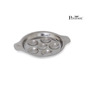 PIATTO LUMACHE INOX POSTI 6