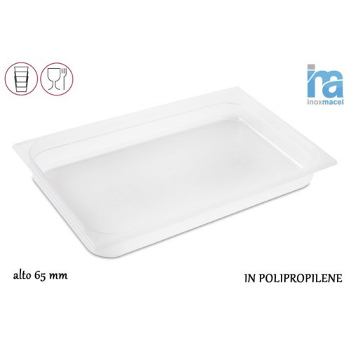 GASTRON.POLIPROP.VASCHETTA GN1/1 H 65