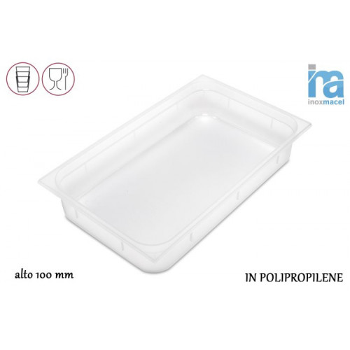 GASTRON.POLIPROP.VASCHETTA GN1/1 H100