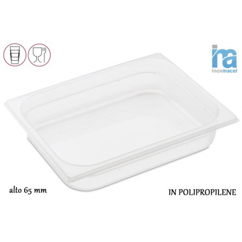 GASTRON.POLIPROP.VASCHETTA GN1/2 H 65
