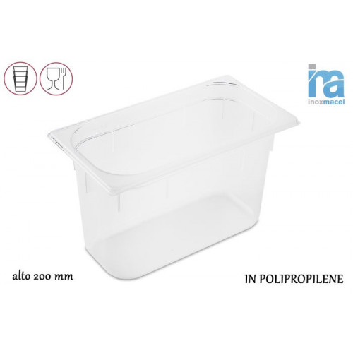 GASTRON.POLIPROP.VASCHETTA GN1/3 H200