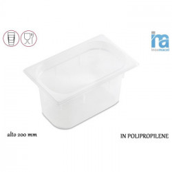 GASTRON.POLIPROP.VASCHETTA GN1/4 H200