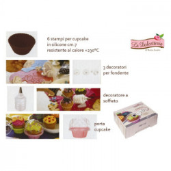 UTENSILI CUPCAKE DOLCETTERIA PZ.11-   5250