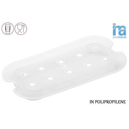 GASTRON.POLIPROP.GRIGLIA FORATA 1/4