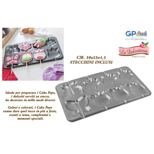 STAMPO LOLLYPOP DOLCETTERIA 8PS   5183