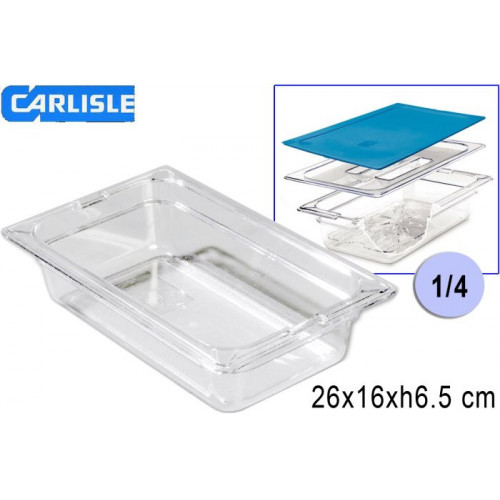 GASTRON.CARLISLE VASCHETTA GN 1/4-   065