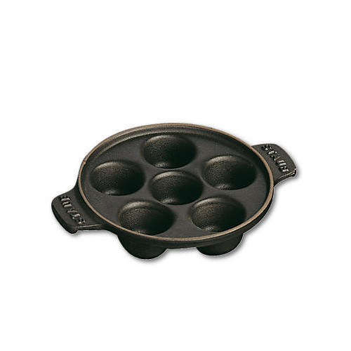 Staub Snail dish Rotondo Ghisa Nero 1 pezzo(i)