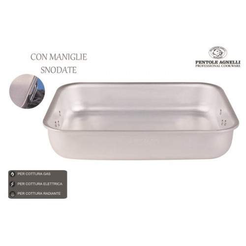 Pentole Agnelli 'Alluminio 5 mm professionale',...