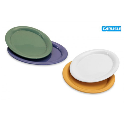 PIATTO PORTATA CARLISLE OV.34X27 BLU