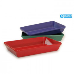 PIATTO PORTATA CARLISLE RETT.36X24 ROSSO