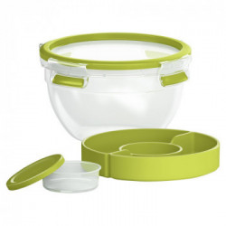 EMSA 518097 contenitore portapranzo Contenitore per il pranzo 1 L Polipropilene (PP), Elastomero Termoplastico (TPE) Verde,