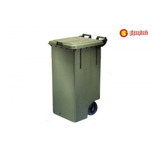 BIDONE IMMOND.GIGAN C/RUOTE VDE S/P LT.120