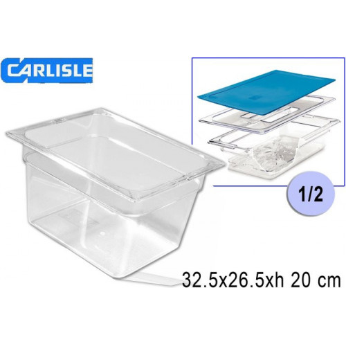 GASTRON.CARLISLE VASCHETTA GN 1/2-   200