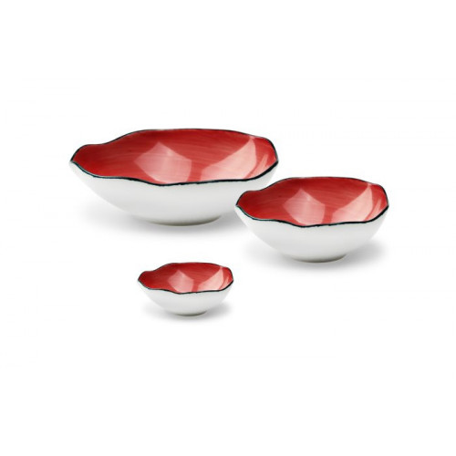 INSALATIERA CM.28 BRUSH CORALLO ST.