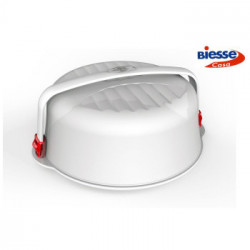 PIATTO TORTA BIESSE 32 TRENDY ROSSO   0992