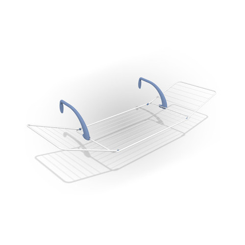 Gimi Brezza 200 Stendino attaccabile Blu, Bianco