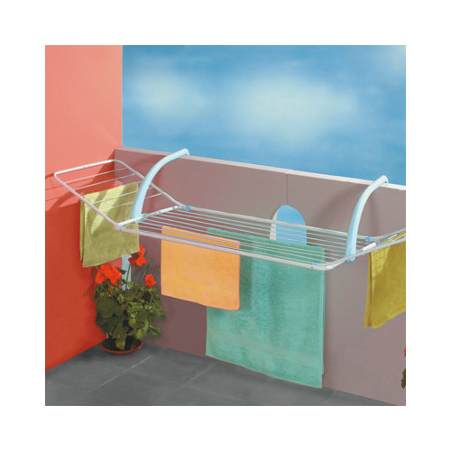 Gimi Brezza 200 Stendino attaccabile Blu, Bianco