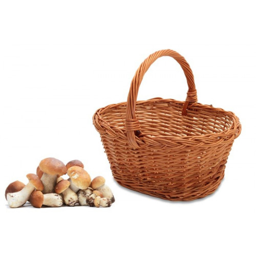 CESTA FUNGHI VIMINI 40X28X17