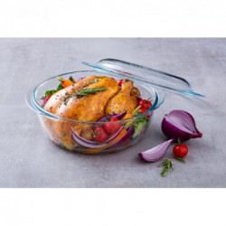 Pyrex 105A000 teglia da forno Pirofila casseruola Rotondo Vetro 1 L