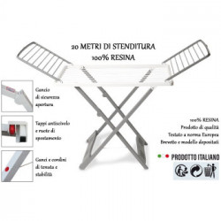 STENDI DOPPIO ALADINO RESINA