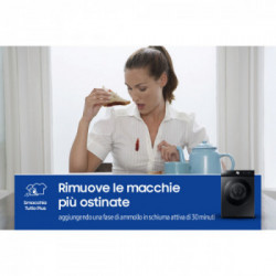 Samsung WW11BB944DGB - Lavatrice a Carica Frontale, BESPOKE AI™ Quickdrive, 11 Kg, 1400 Giri, Classe A