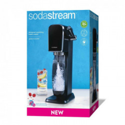 SodaStream 'ART Nero', Gasatore con Bottiglia in Pet lavabile in lavastoviglie