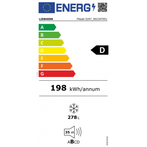 Liebherr FNsdd 5297 - Congelatore Verticale da...
