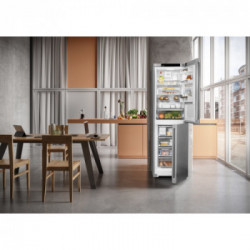 Liebherr CNsfd 573i - Frigorifero Combinato da Libera Installazione, NoFrost, EasyFresh, 359 Litri, Classe D, 201.5x59.7x67.5 cm