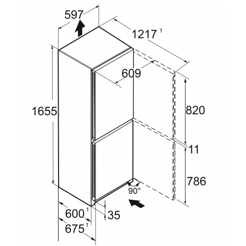 Liebherr CNsfd 5023 - Frigorifero Combinato da...